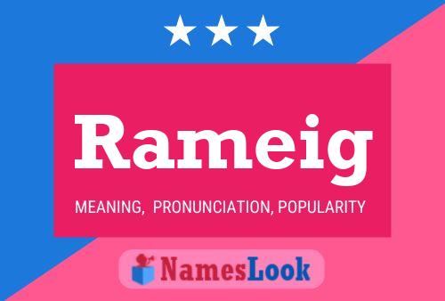 Rameig Name Poster