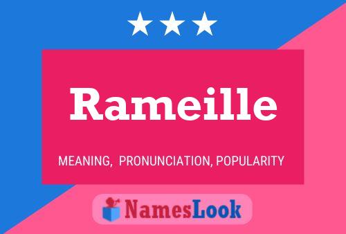 Rameille Name Poster