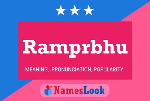 Ramprbhu Name Poster