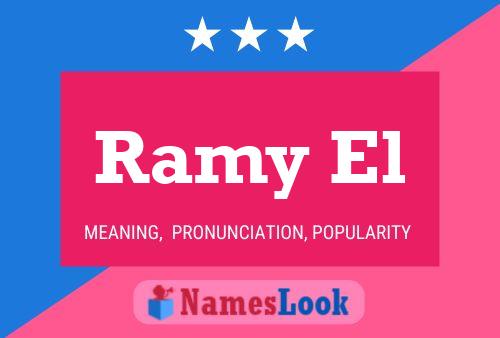 Ramy El Name Poster