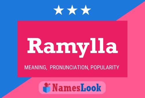 Ramylla Name Poster