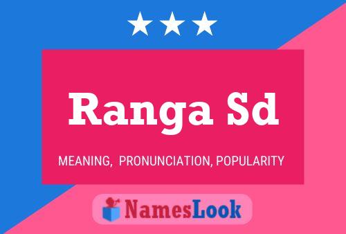 Ranga Sd Name Poster