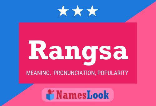 Rangsa Name Poster