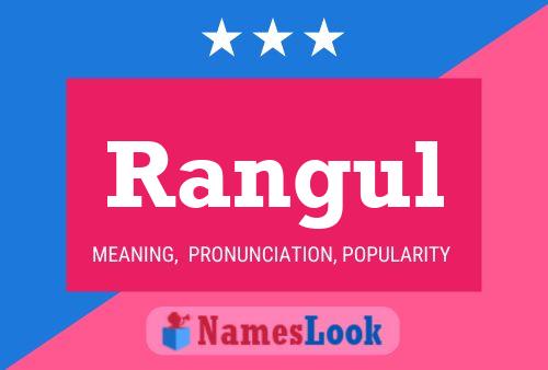 Rangul Name Poster