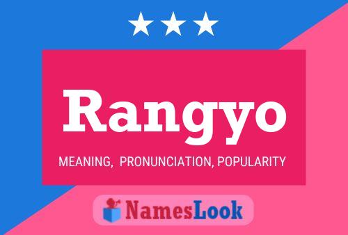 Rangyo Name Poster