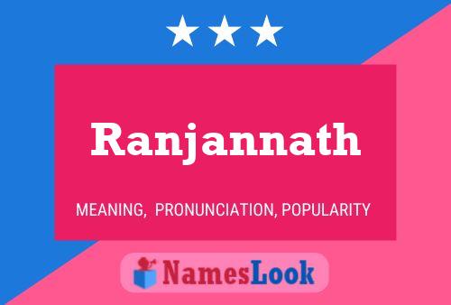 Ranjannath Name Poster