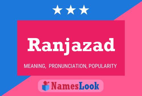 Ranjazad Name Poster