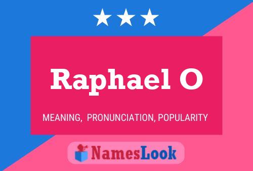 Raphael O Name Poster