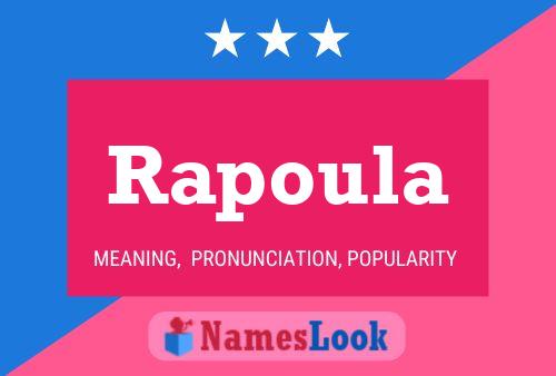 Rapoula Name Poster