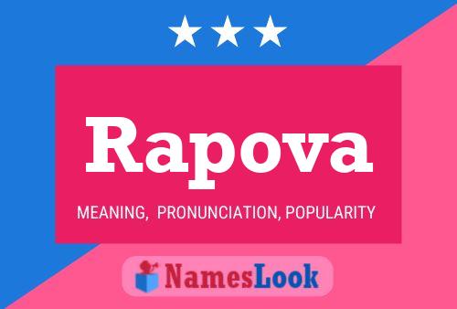 Rapova Name Poster