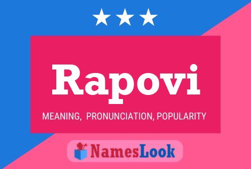 Rapovi Name Poster