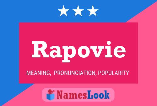 Rapovie Name Poster