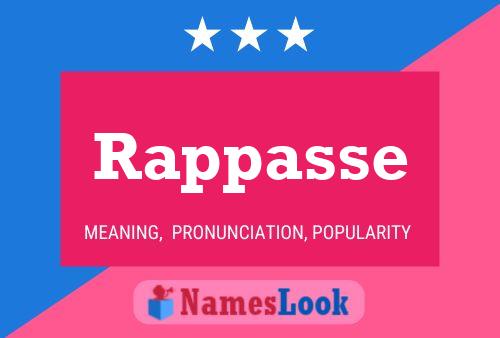 Rappasse Name Poster