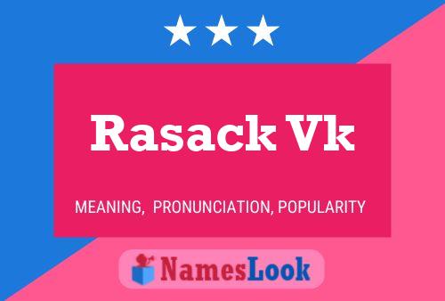 Rasack Vk Name Poster