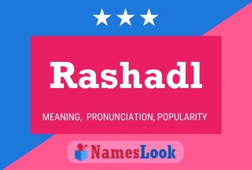 Rashadl Name Poster