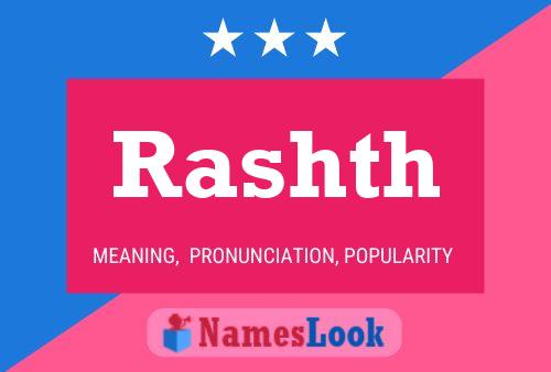 Rashth Name Poster