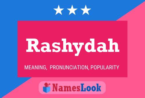 Rashydah Name Poster