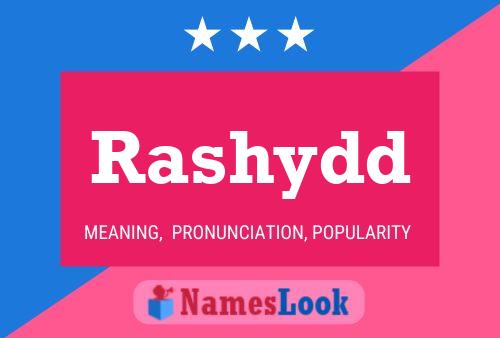 Rashydd Name Poster