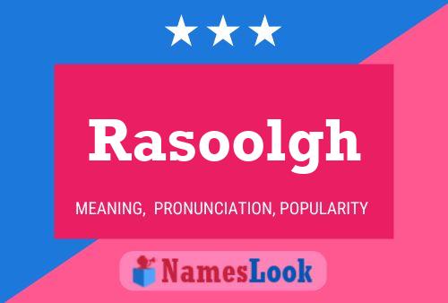 Rasoolgh Name Poster