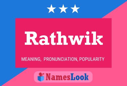 Rathwik Name Poster