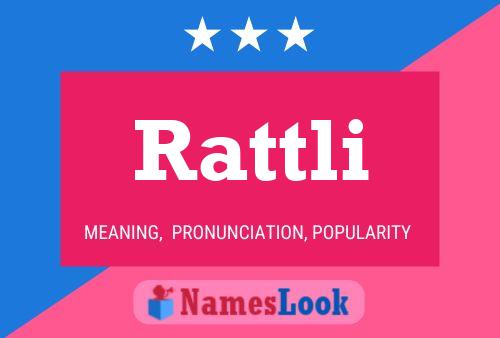 Rattli Name Poster