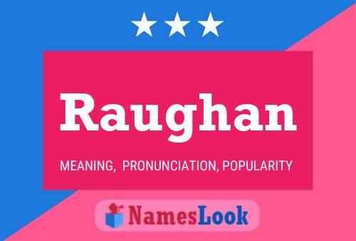 Raughan Name Poster