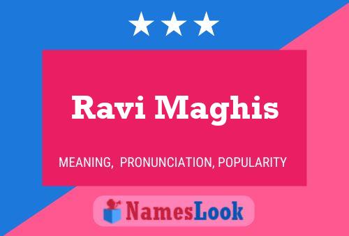 Ravi Maghis Name Poster