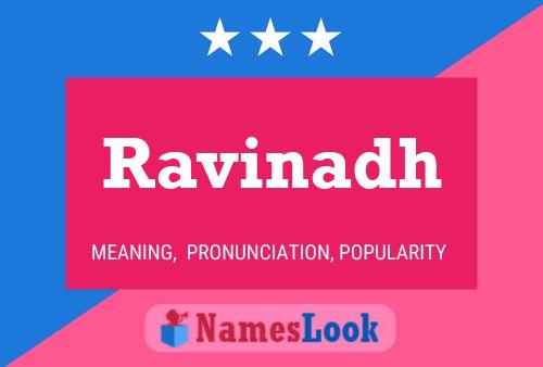 Ravinadh Name Poster