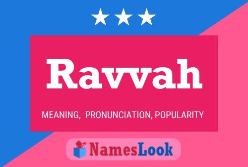 Ravvah Name Poster