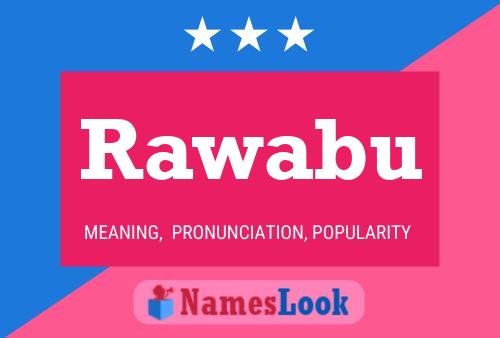 Rawabu Name Poster