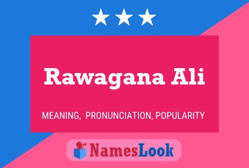 Rawagana Ali Name Poster