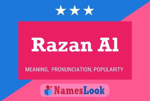 Razan Al Name Poster