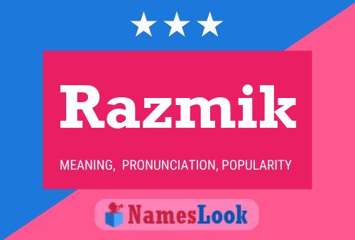 Razmik Name Poster