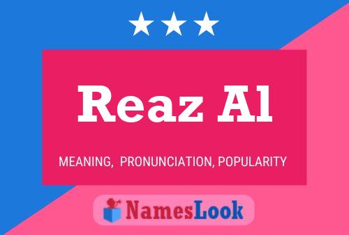 Reaz Al Name Poster