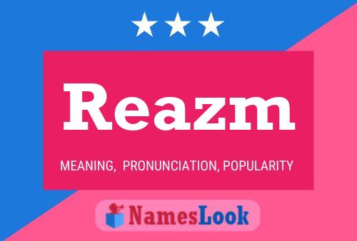 Reazm Name Poster