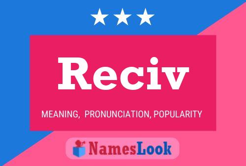 Reciv Name Poster