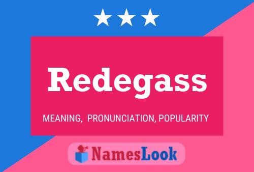 Redegass Name Poster