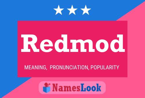 Redmod Name Poster