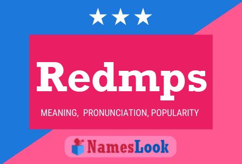 Redmps Name Poster