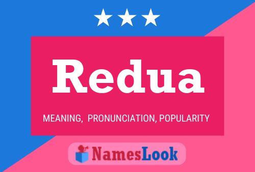 Redua Name Poster