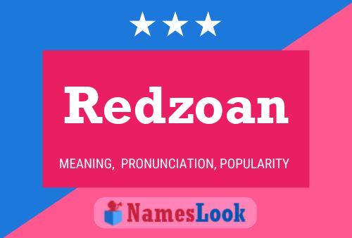 Redzoan Name Poster