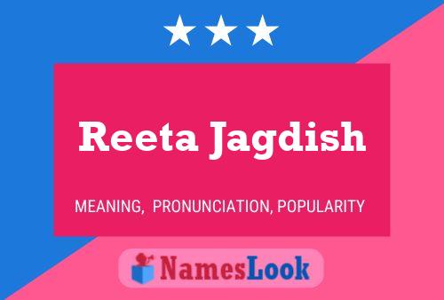 Reeta Jagdish Name Poster