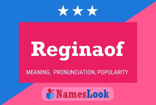 Reginaof Name Poster