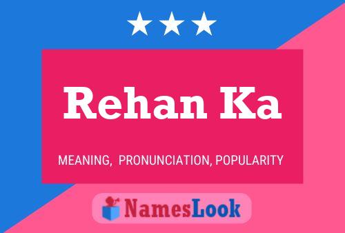 Rehan Ka Name Poster