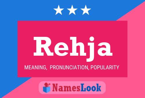 Rehja Name Poster