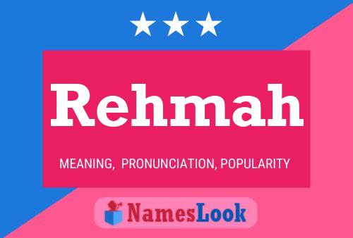 Rehmah Name Poster