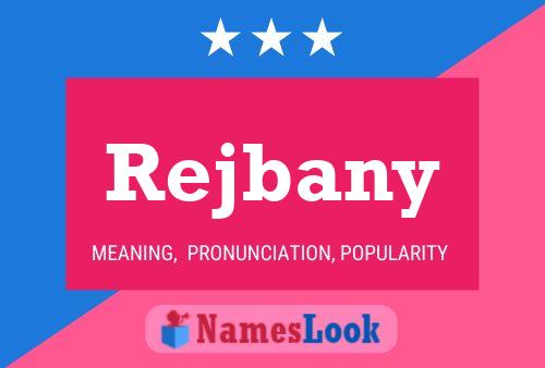 Rejbany Name Poster