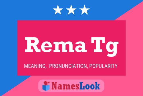 Rema Tg Name Poster