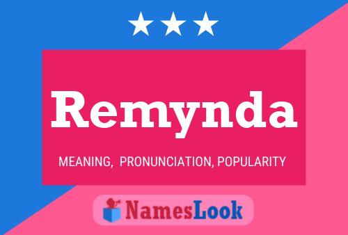 Remynda Name Poster