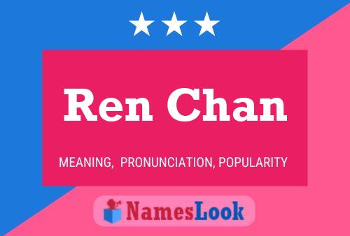 Ren Chan Name Poster